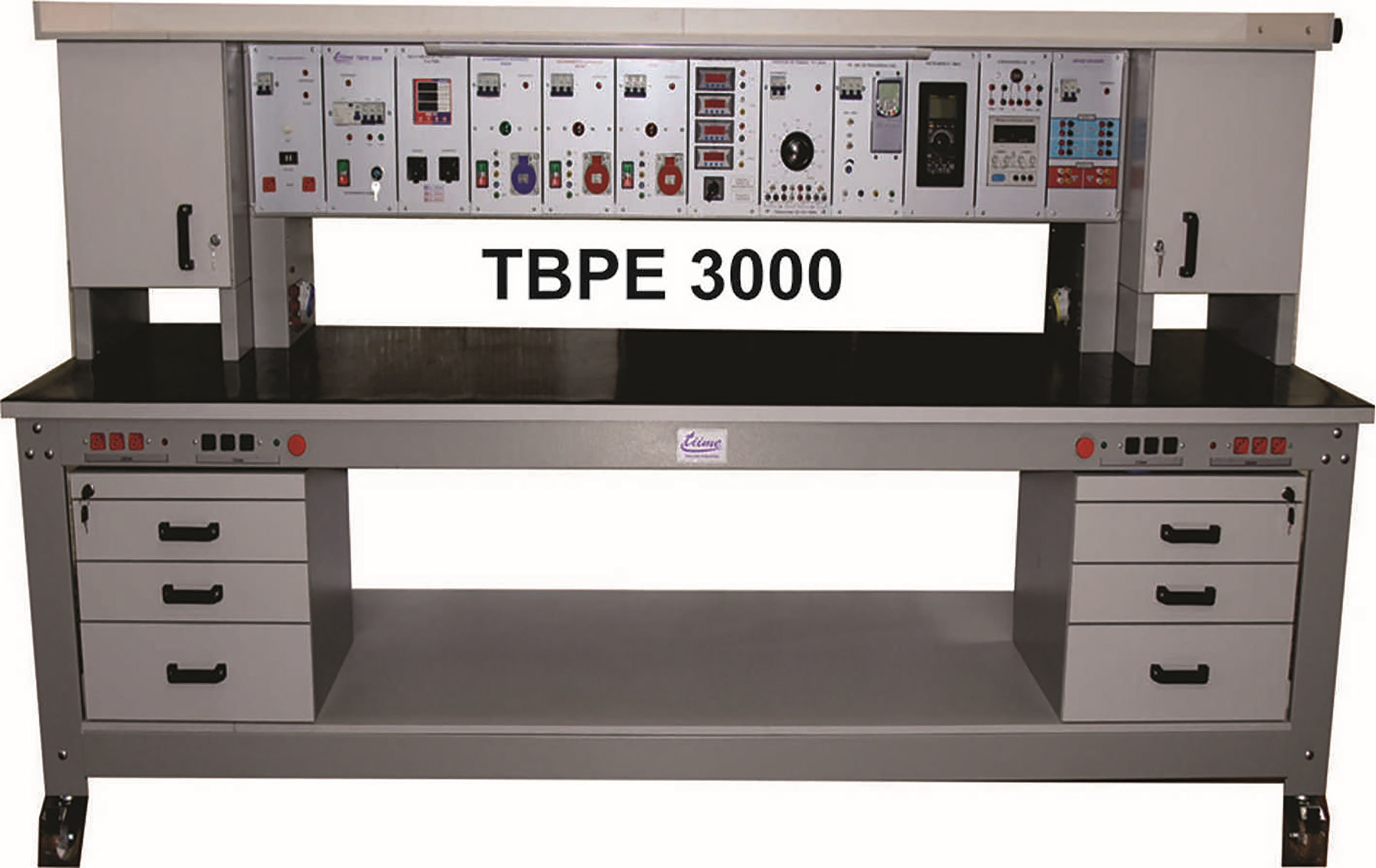 BANCADA ELÉTRICA PARA TESTES E ENSAIOS ELÉTRICOS E ELETRÔNICOS TBPE-3000-2GR